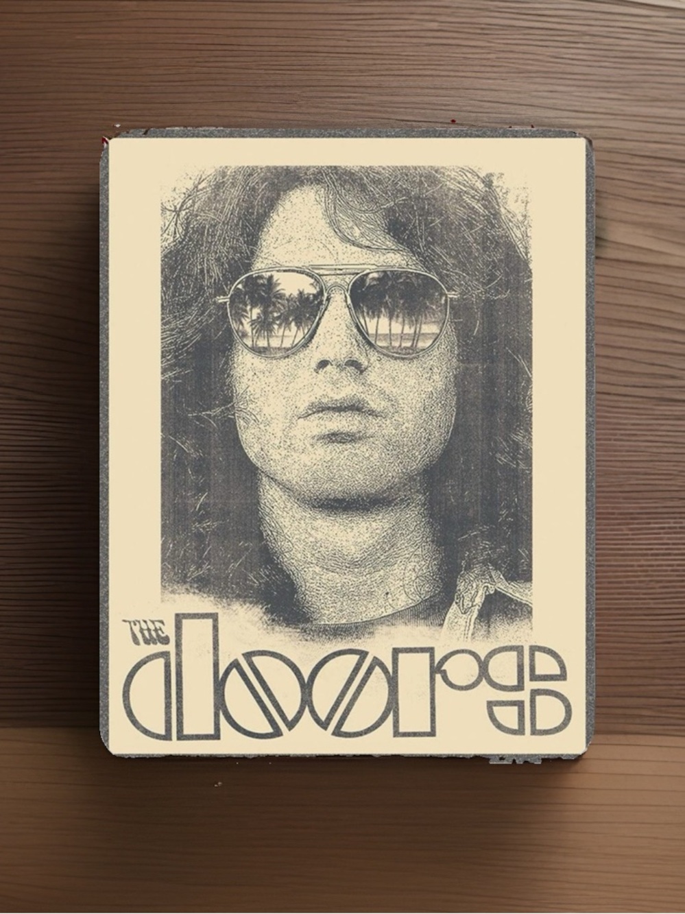 ‘The Doors’ Metal Tinplate Wall Decor